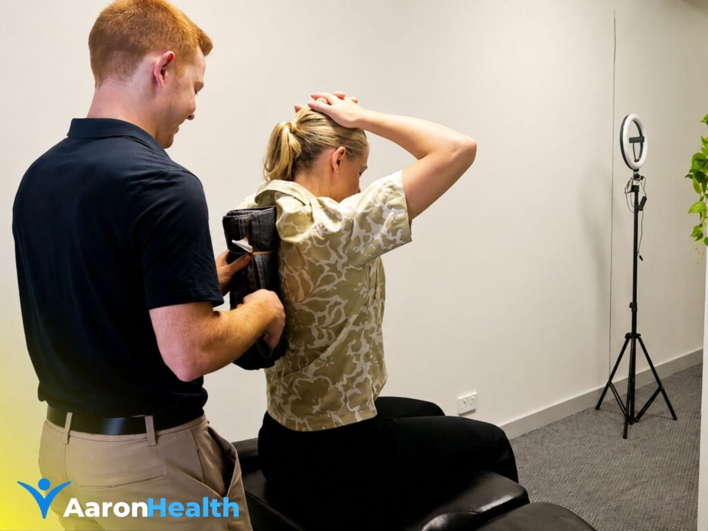 A chiropractor in Bundaberg
