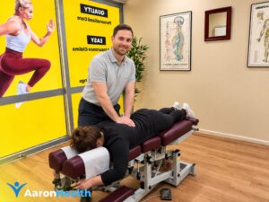 Person demonstrating tips for better posture and improved mobility in Bundaberg